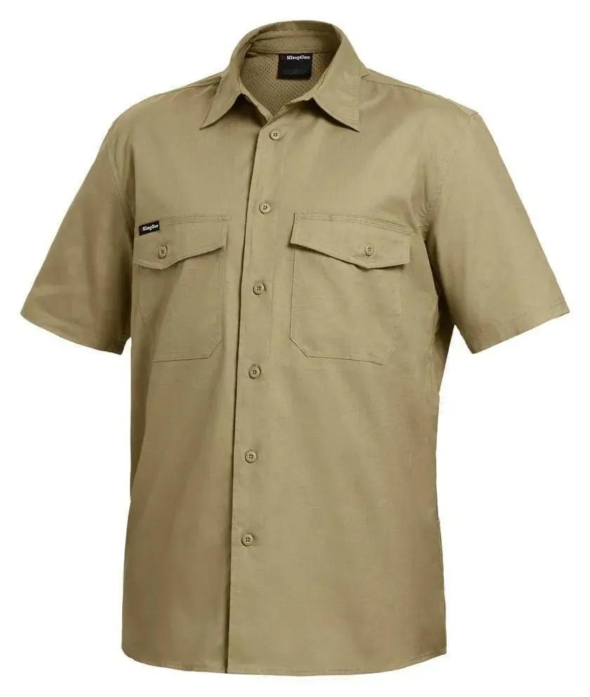 KingGee Short Sleeve Workcool 2 Ripstop Shirt K14825